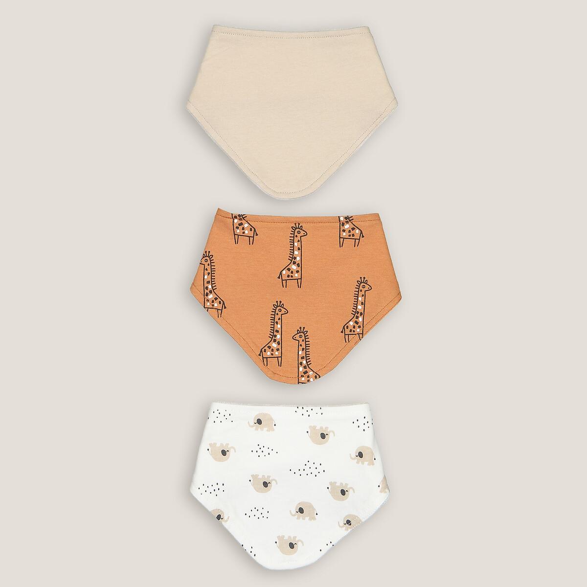 3er-pack Lätzchen Unisex Beige ONE SIZE von La Redoute Collections