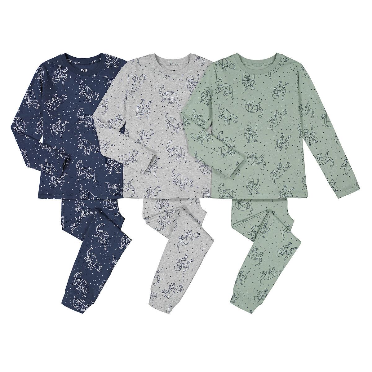 3er-pack Pyjamas Jungen Blau 134/140 von La Redoute Collections