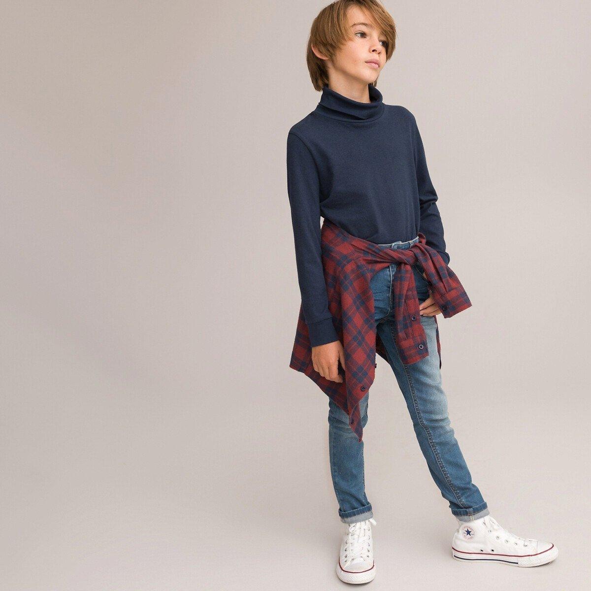 3er-pack Shirts Zum Unterziehen Jungen Blau 126 von La Redoute Collections