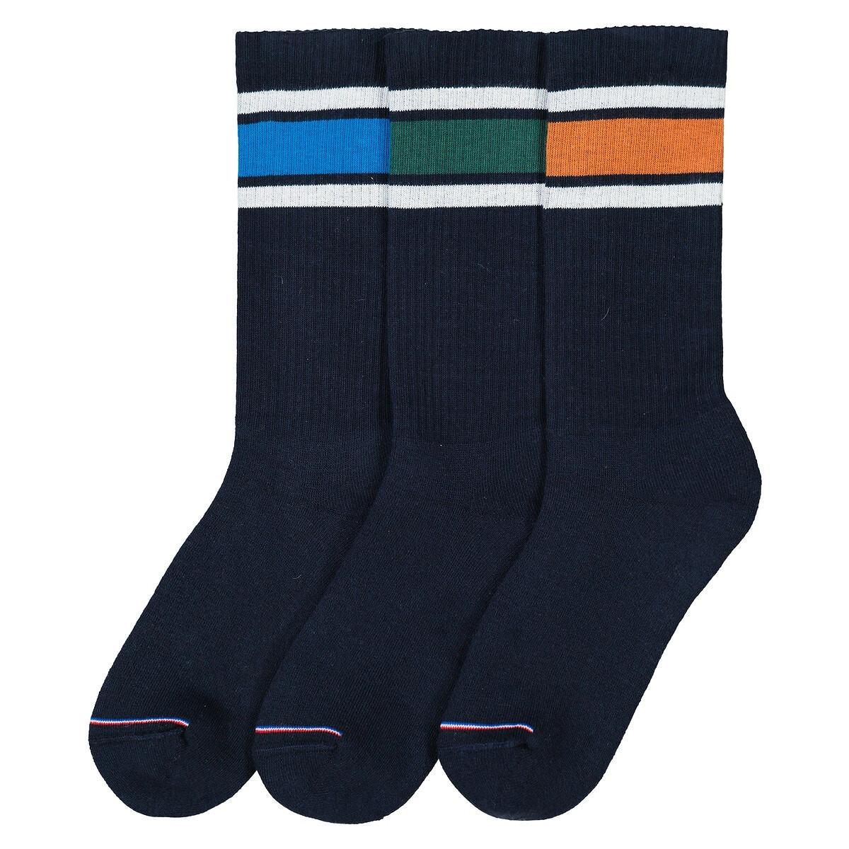 3er-pack Socken Herren Blau 43-46 von La Redoute Collections