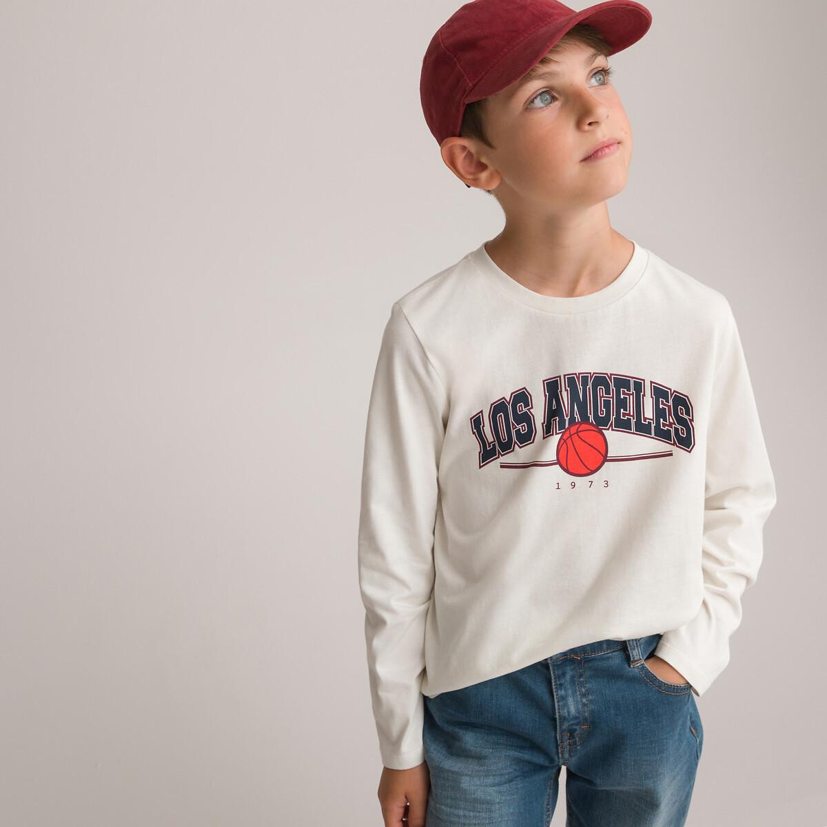 4er-pack Langarm-shirts Im Campus-look Jungen Beige 12A von La Redoute Collections