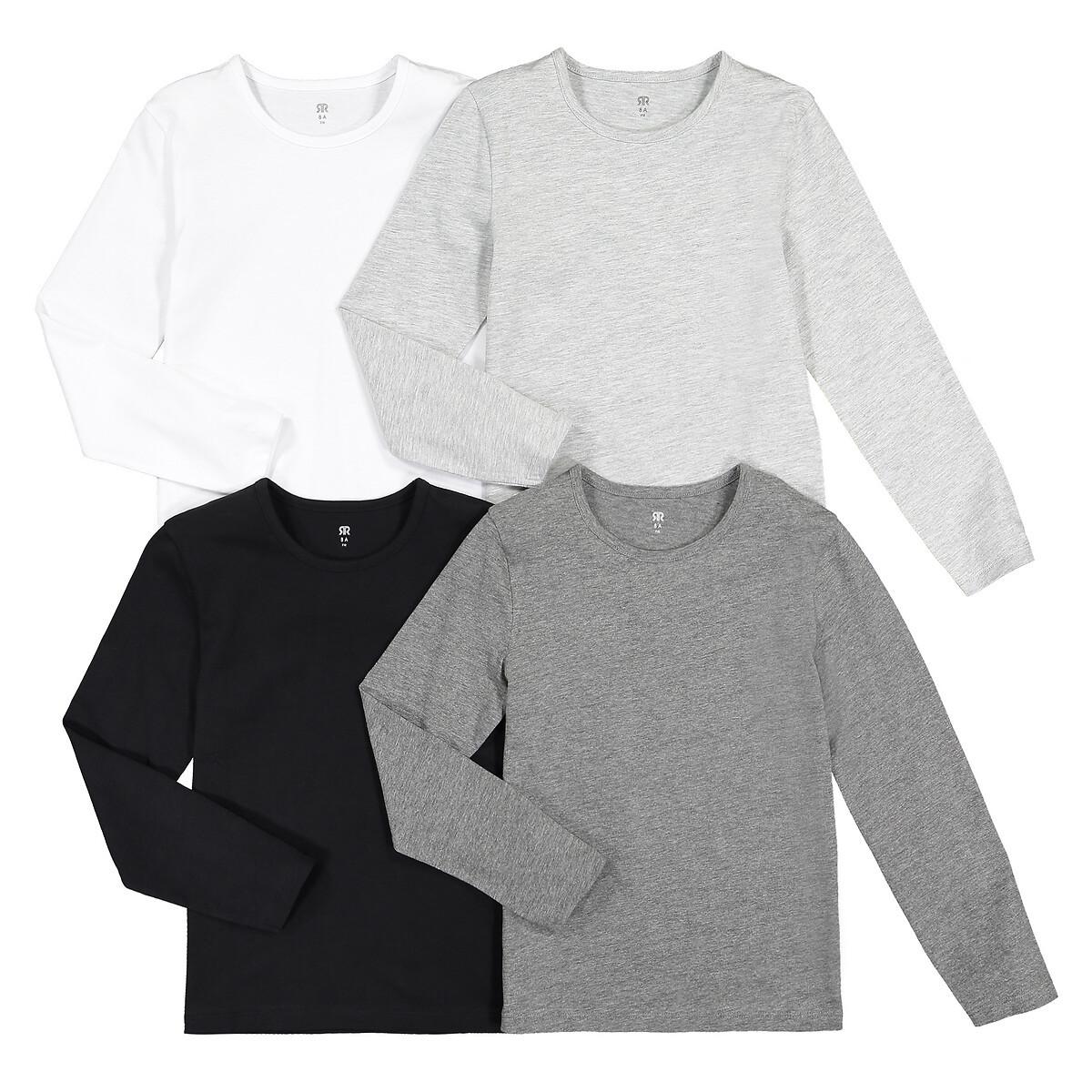 4er-pack Unterhemden Jungen Schwarz 114 von La Redoute Collections