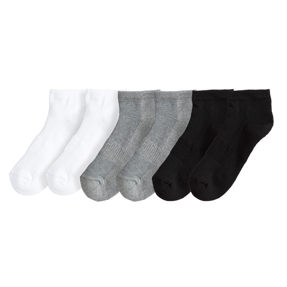 6 Paar Sneaker-socken Herren Weiss 39-42 von La Redoute Collections