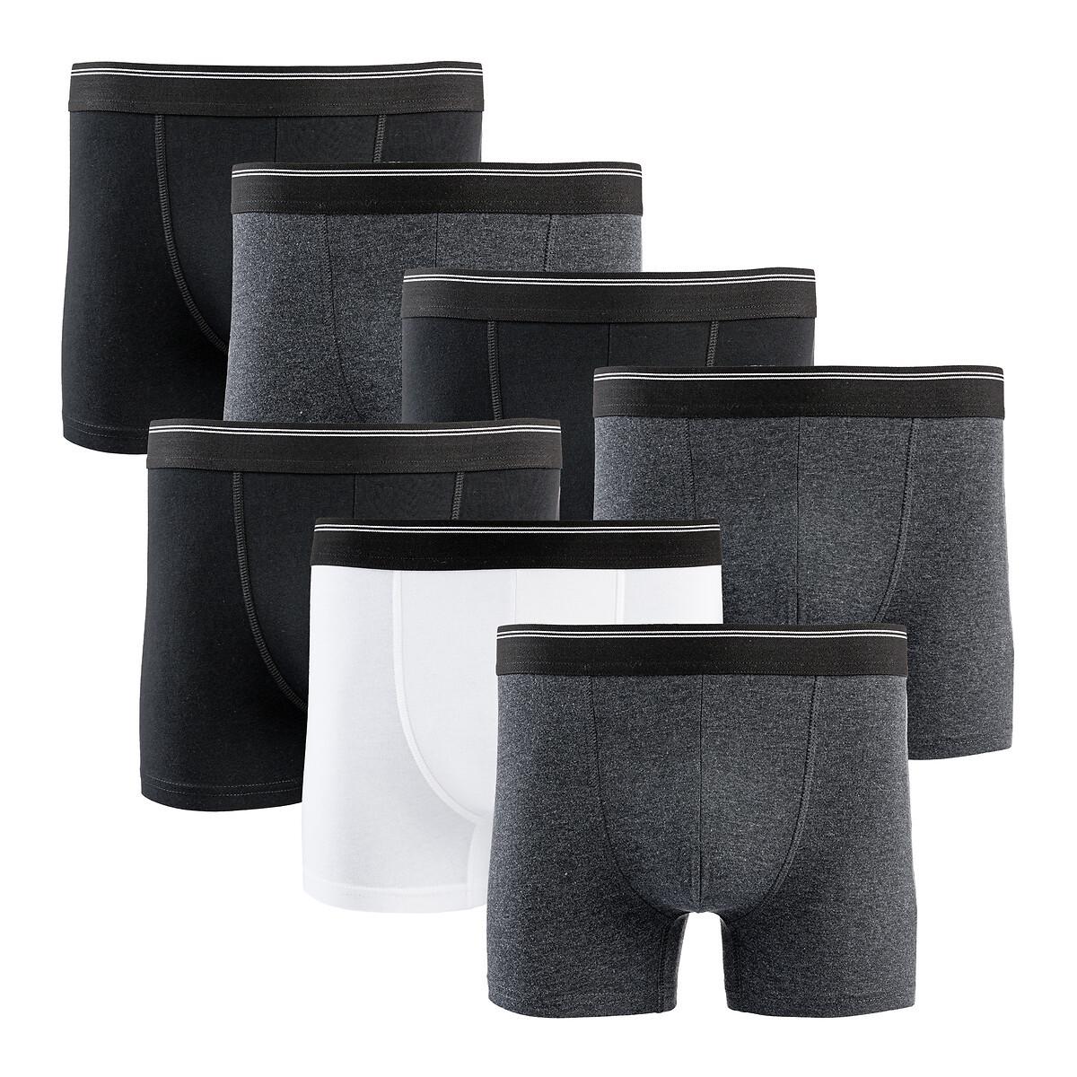 7er-pack Boxerpants Herren Schwarz L von La Redoute Collections