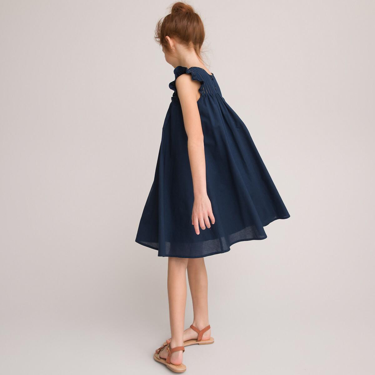Ärmelloses Kleid Mädchen Blau 126 von La Redoute Collections