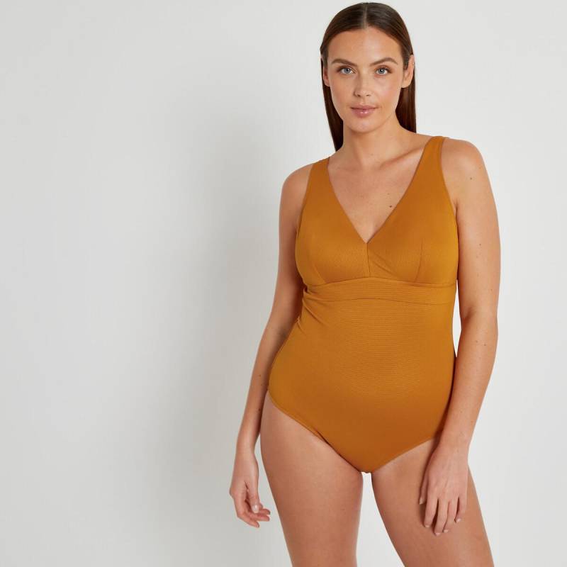 Badeanzug Damen Gelb 42 von La Redoute Collections