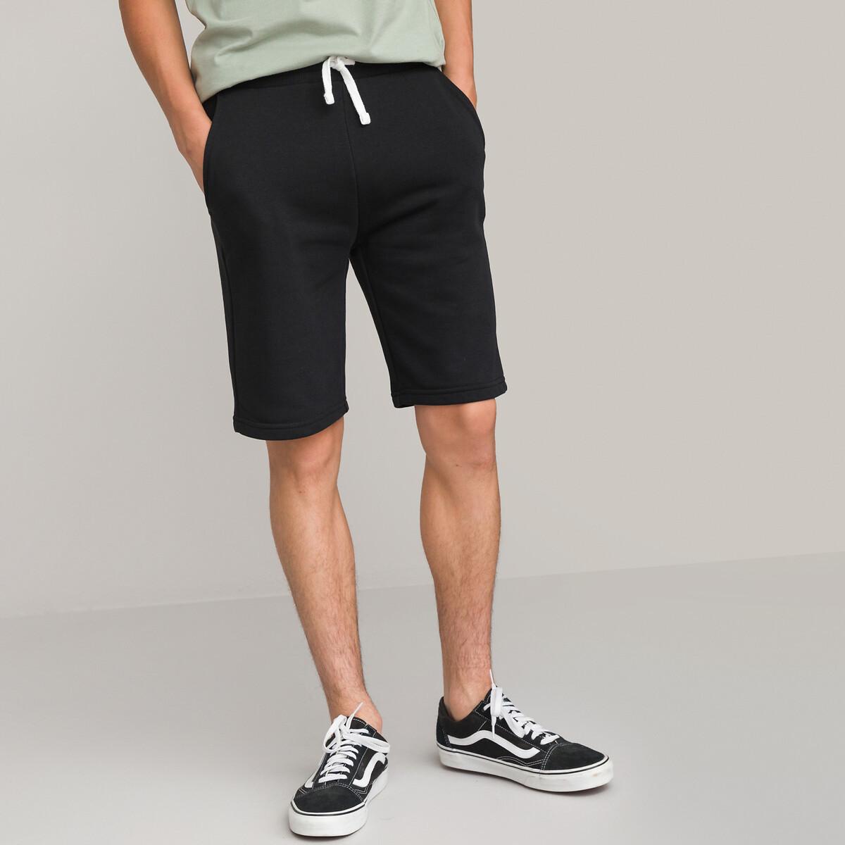 Bermudas Aus Leichter Sweatware Jungen Schwarz 170/176 von La Redoute Collections