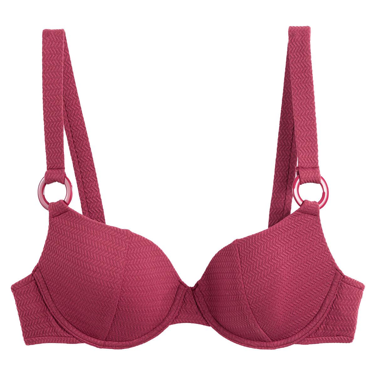 Bikini-oberteil In Corbeille-form Unisex Rot B/70 von La Redoute Collections