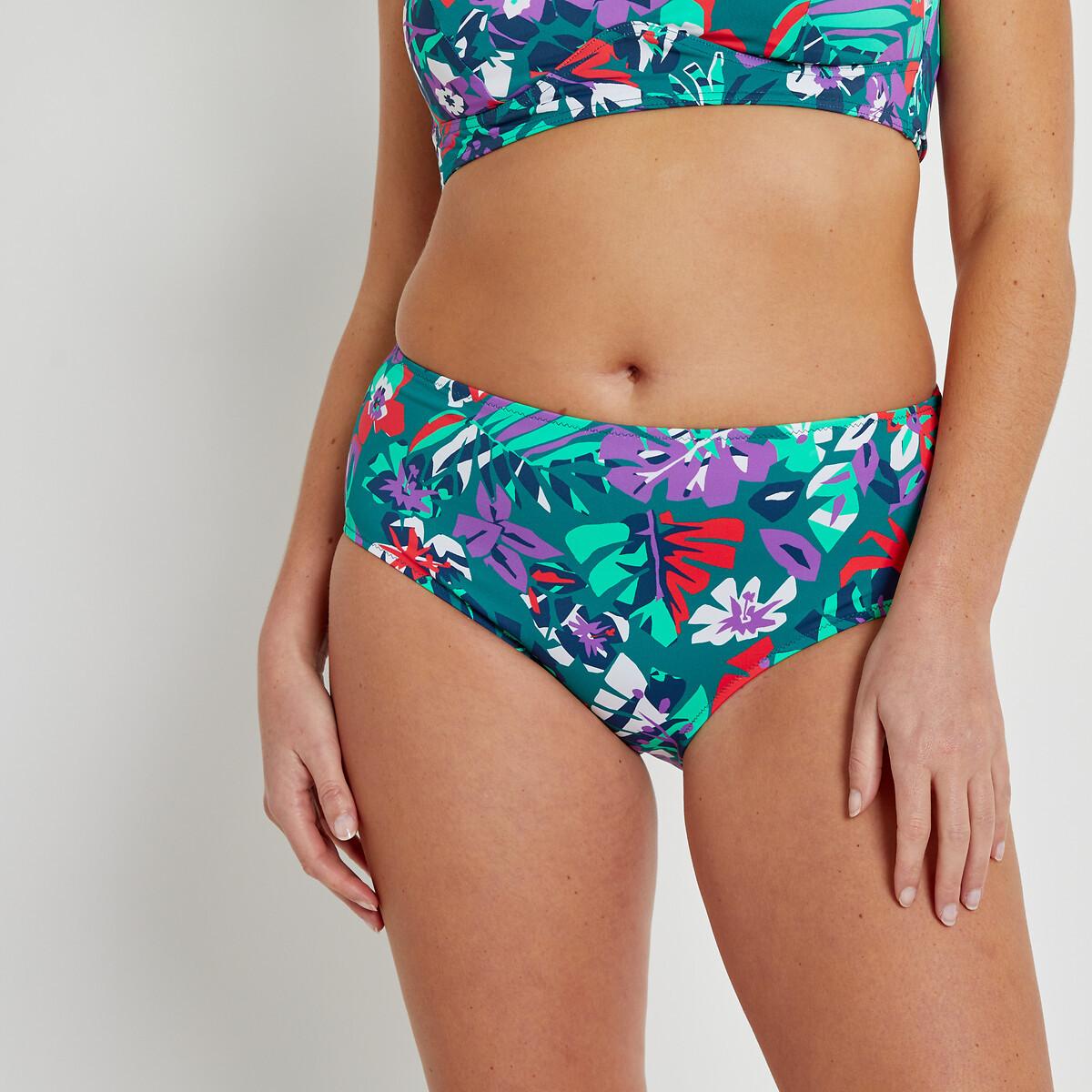 Bikini-slip Mit Bauch-weg-effekt Unisex Multicolor 58 von La Redoute Collections