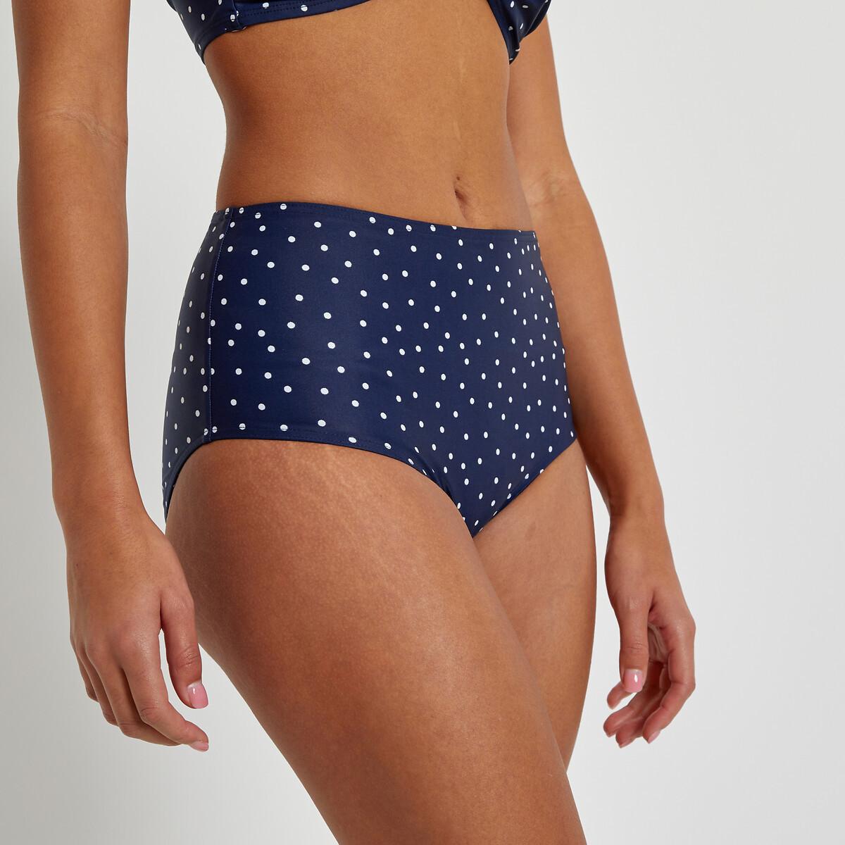 Bikini-slip Mit Shaping-effekt Unisex Weiss Bedruckt 36 von La Redoute Collections