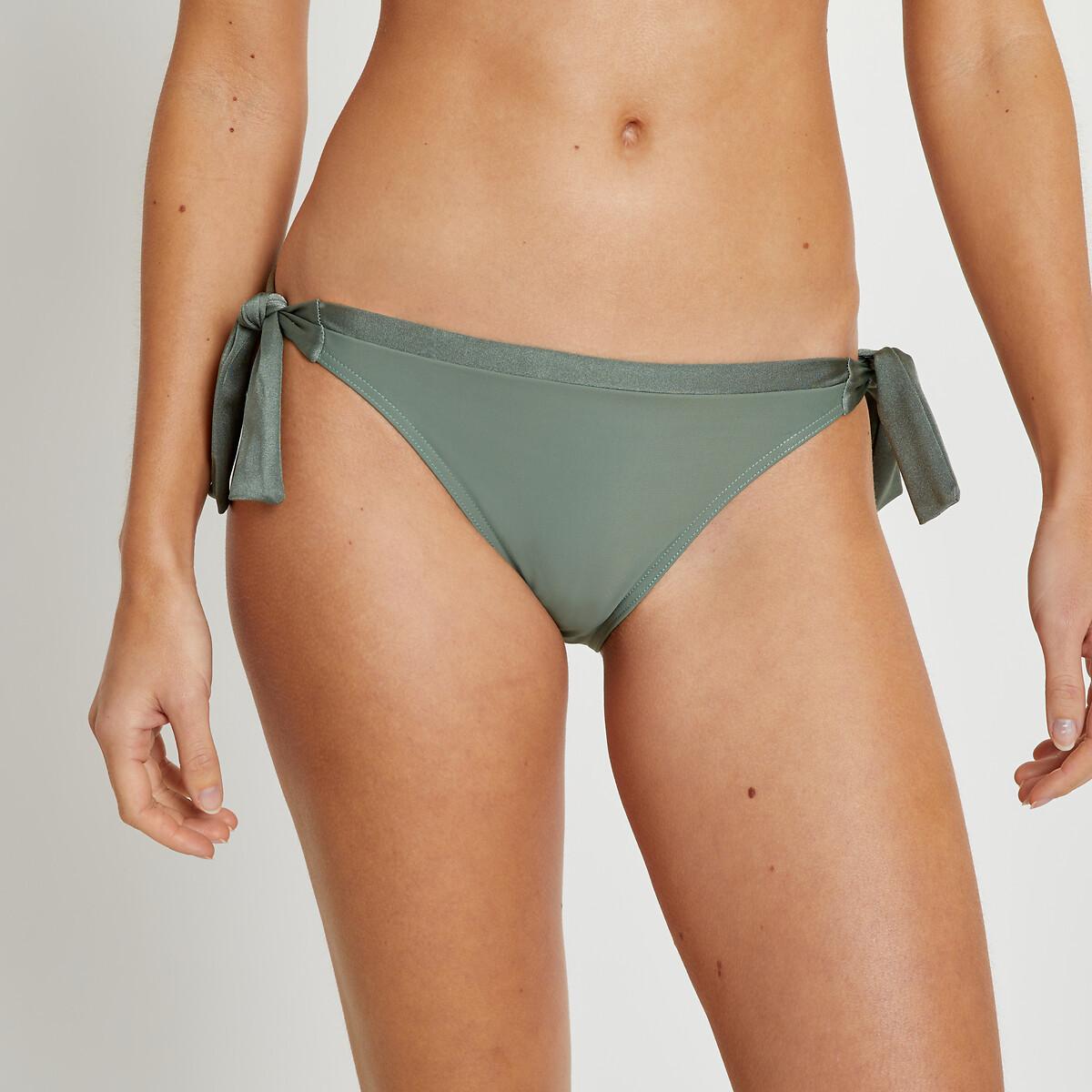 Bikini-slip Zum Binden Damen Grün 38 von La Redoute Collections