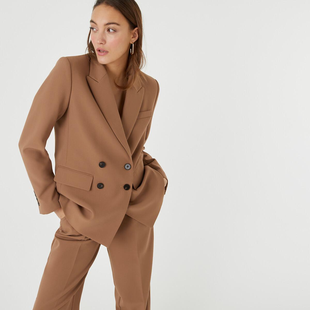 Blazer Damen Braun 34 von La Redoute Collections