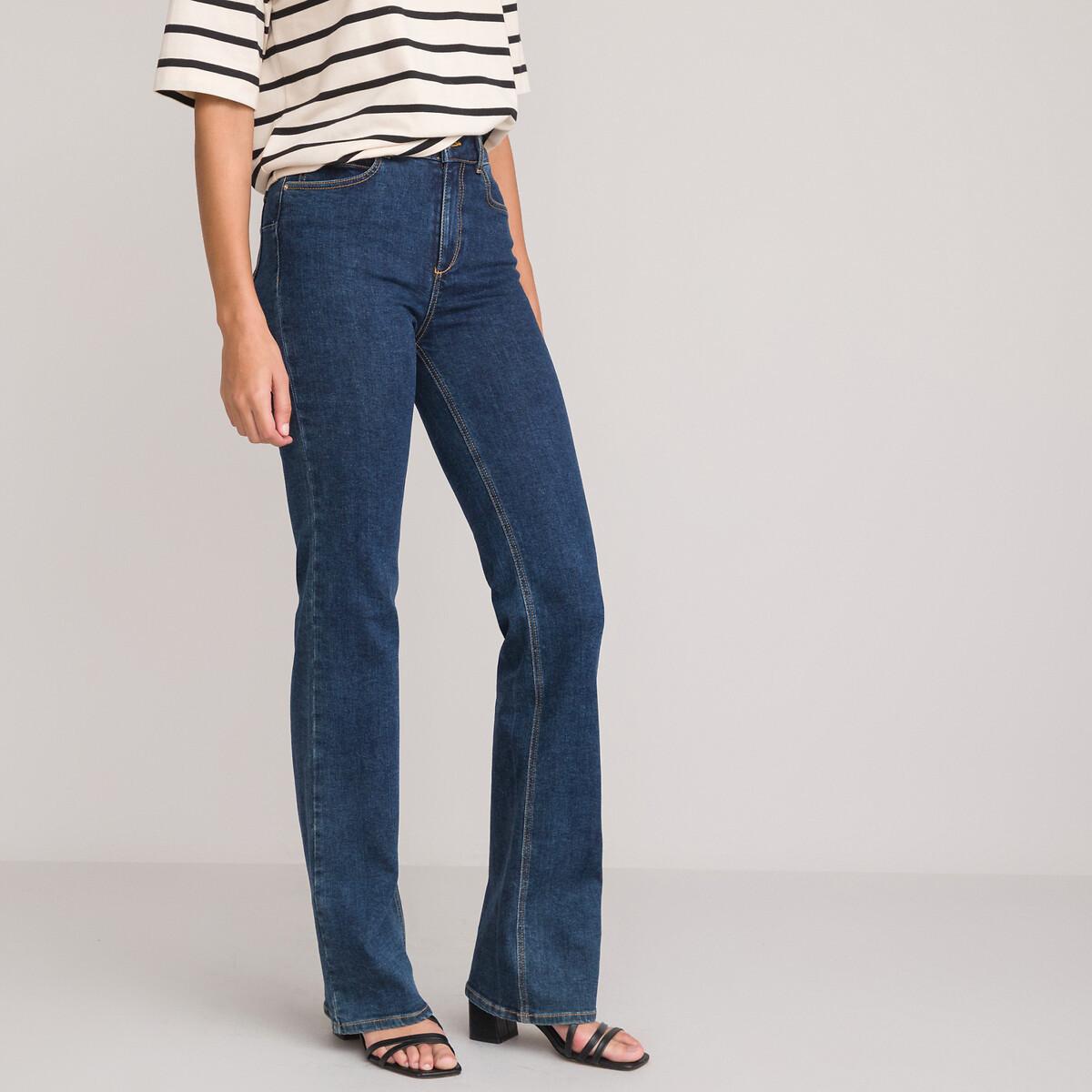 Bootcut-jeans Mit Push-up-effekt Damen Beige 32 von La Redoute Collections