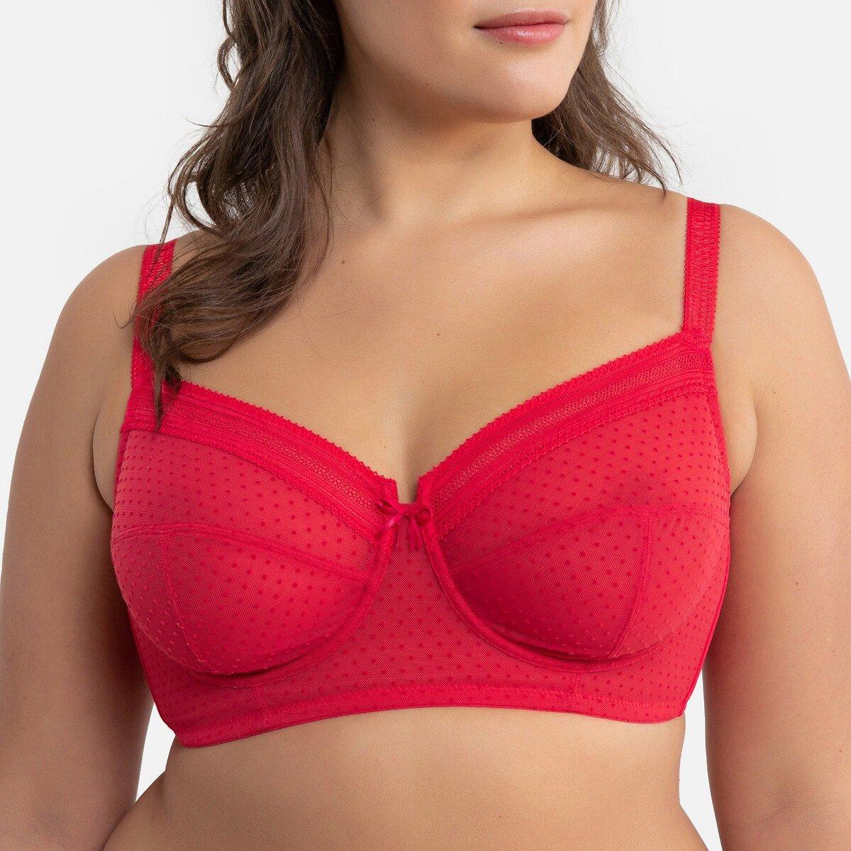 Bustier-bh Aerobie Damen Rot C/105 von La Redoute Collections