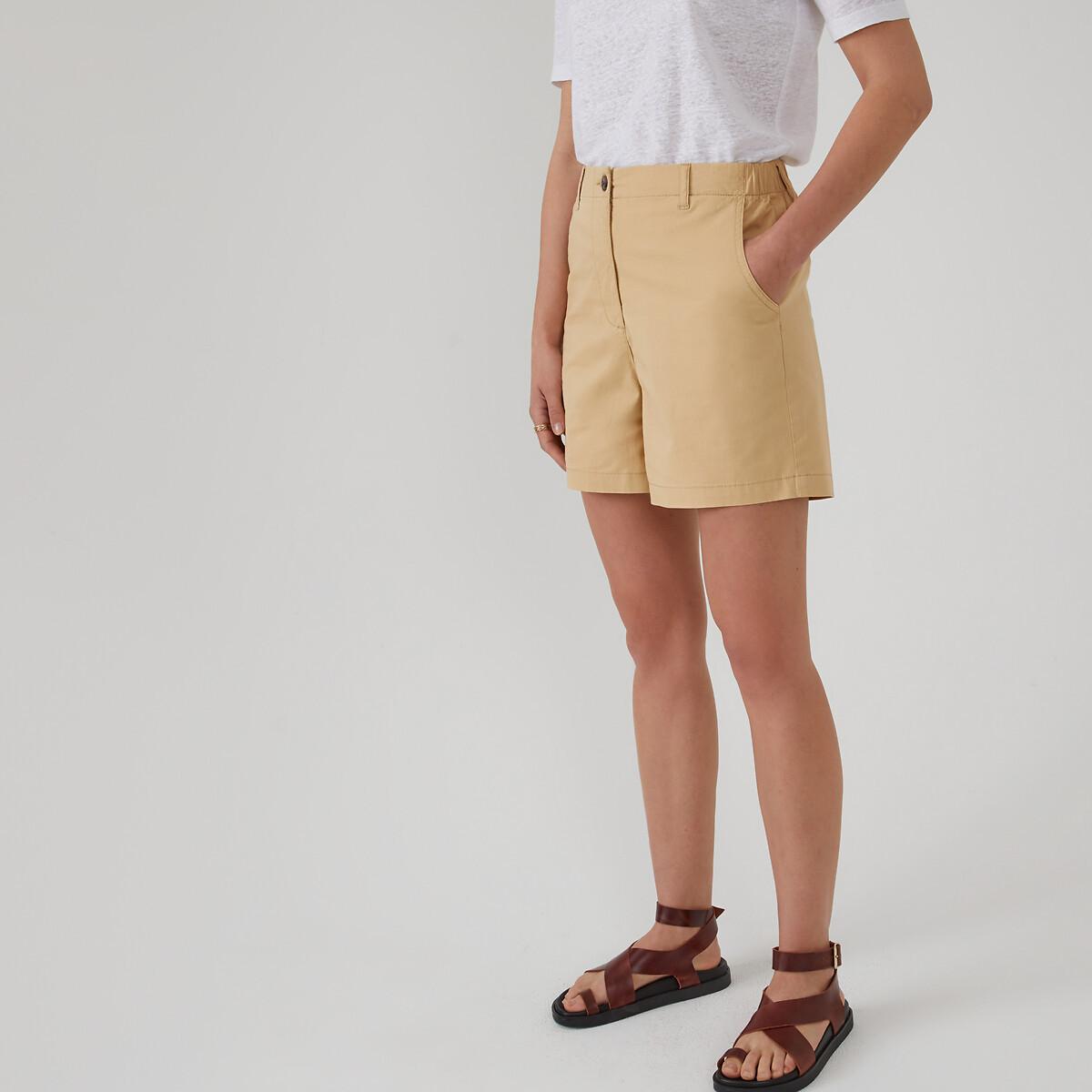 Chino-shorts Damen Beige 38 von La Redoute Collections