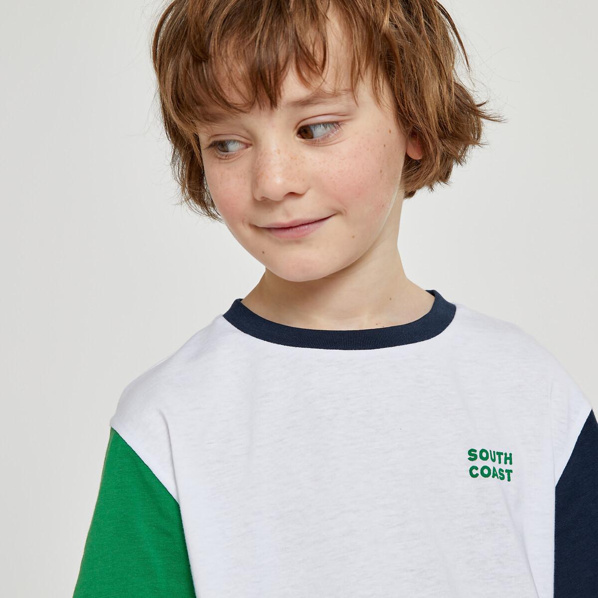 Dreifarbiges T-shirt Mit Rundhals Jungen  3A von La Redoute Collections