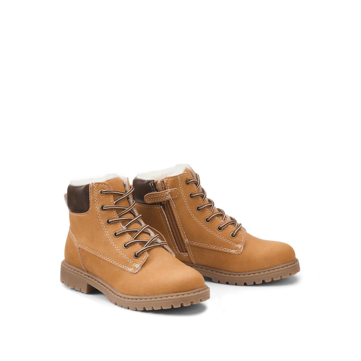 Gefütterte Boots Damen Braun 26 von La Redoute Collections