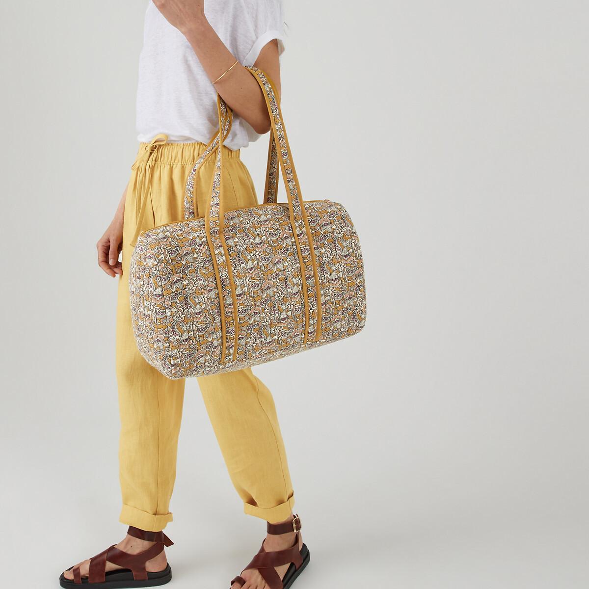 Gesteppte Weekender-tasche Mit Blumenmuster Damen Multicolor ONE SIZE von La Redoute Collections