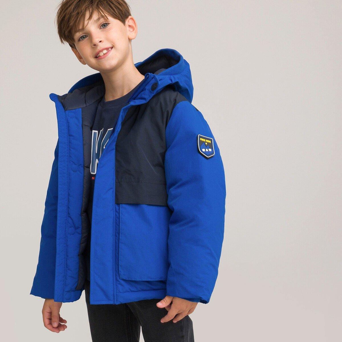 Gesteppte Winterjacke Mit Kapuze Jungen Blau 118 von La Redoute Collections