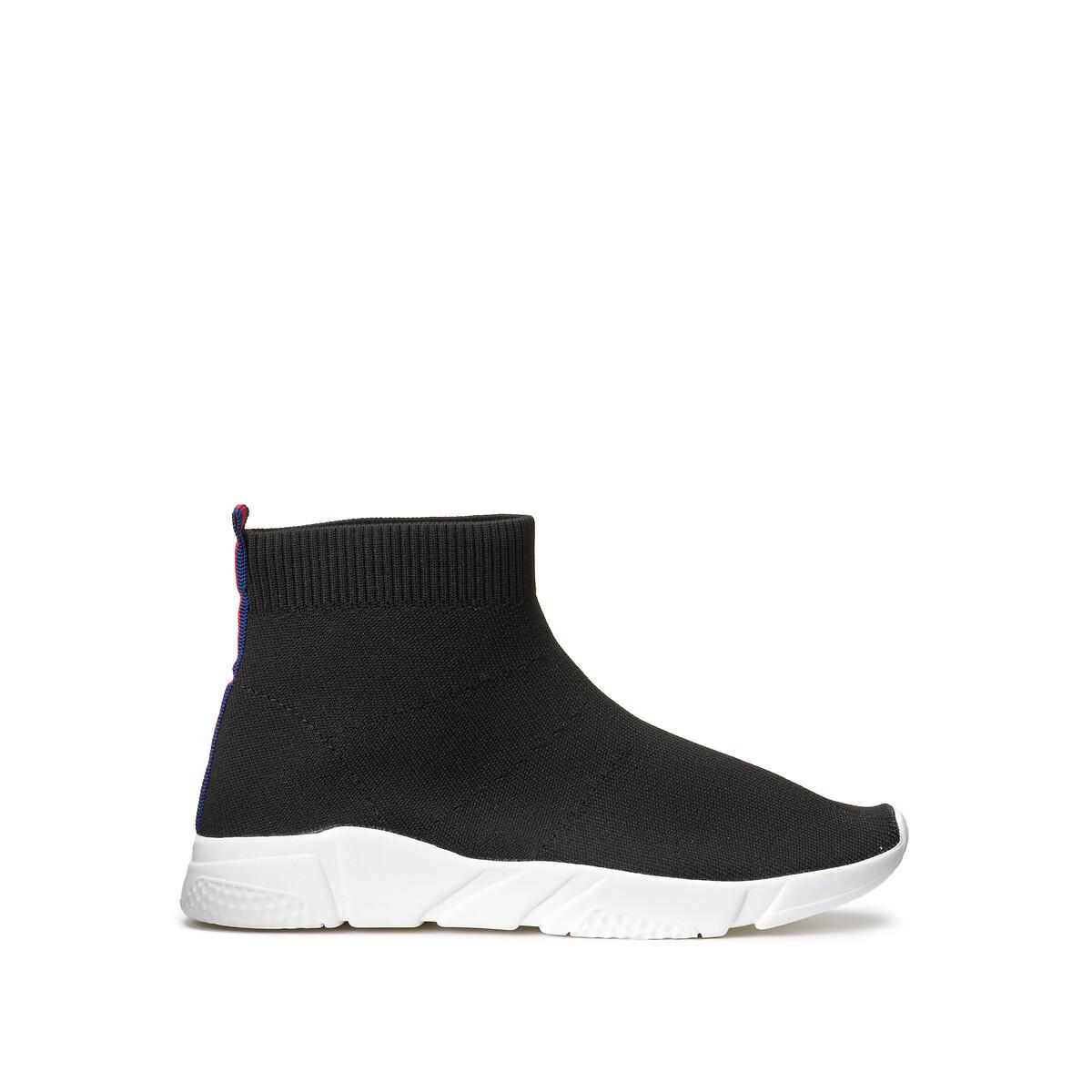 Hohe Stoffsneakers Unisex Schwarz 32 von La Redoute Collections