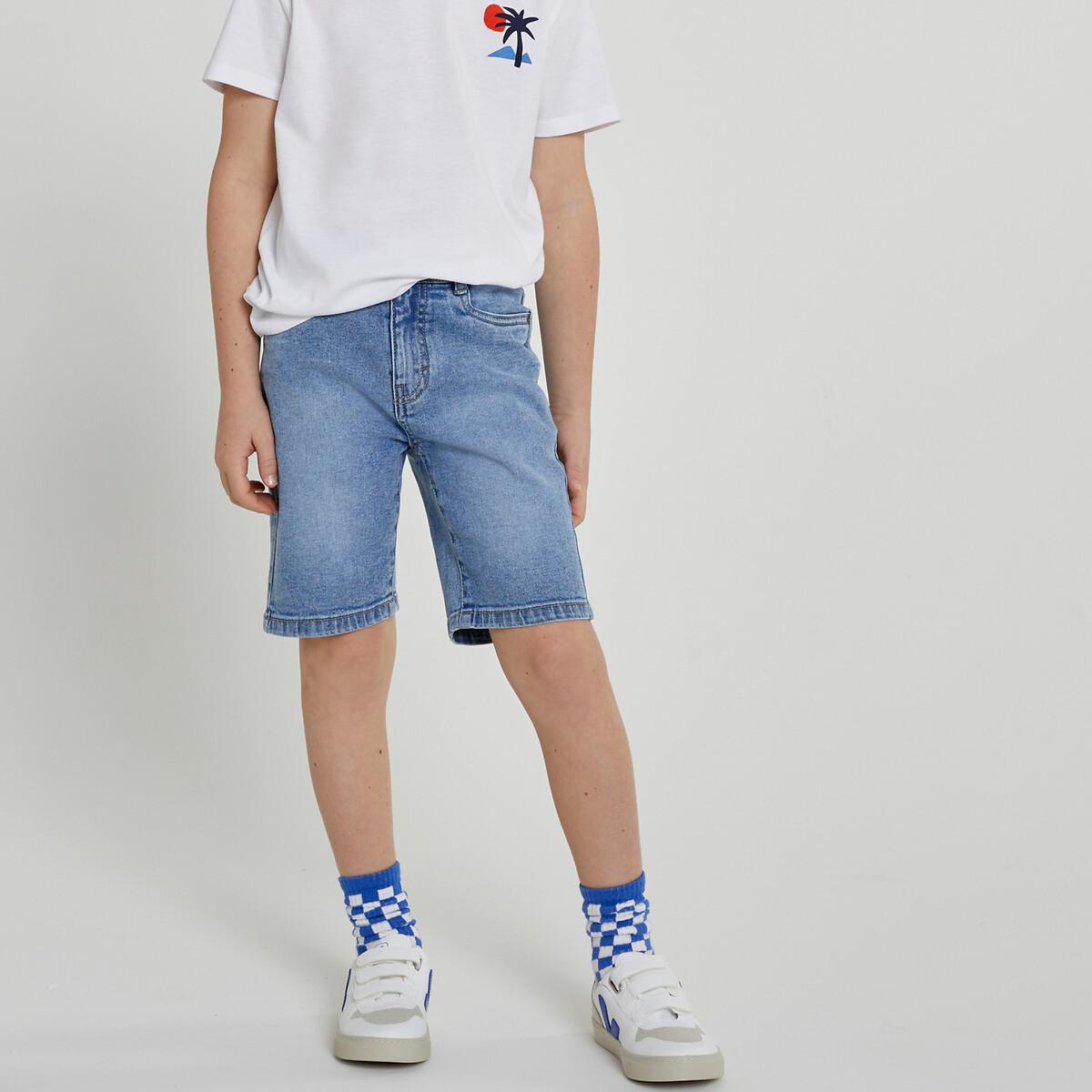 Jeans-bermudas Jungen Blau 102 von La Redoute Collections