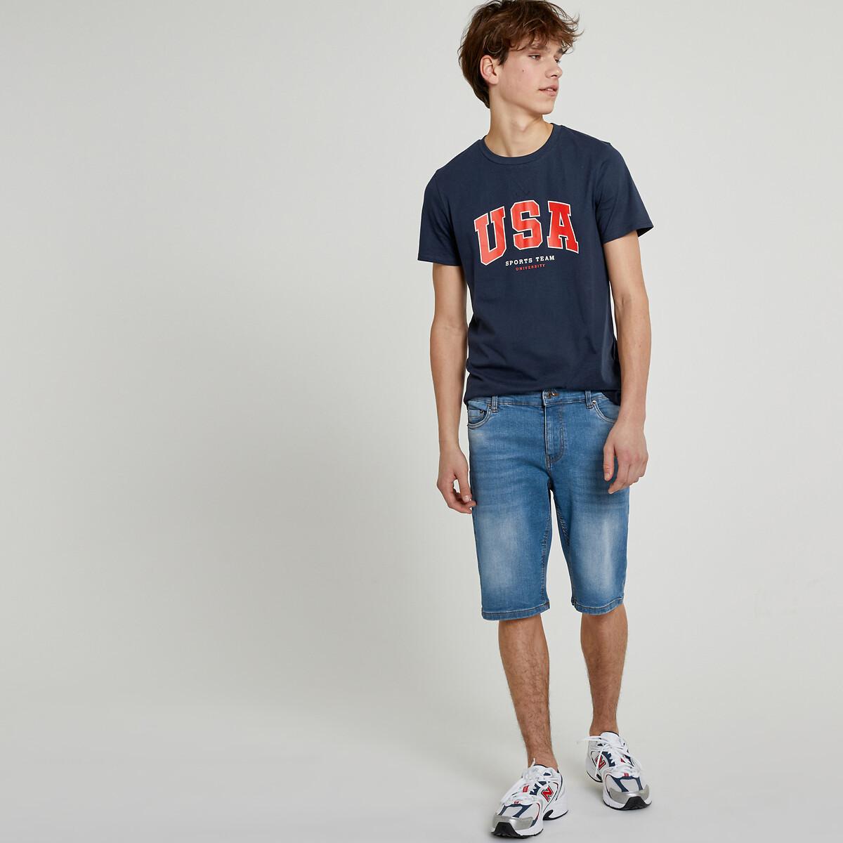 Jeans-bermudas Jungen Blau 12A von La Redoute Collections