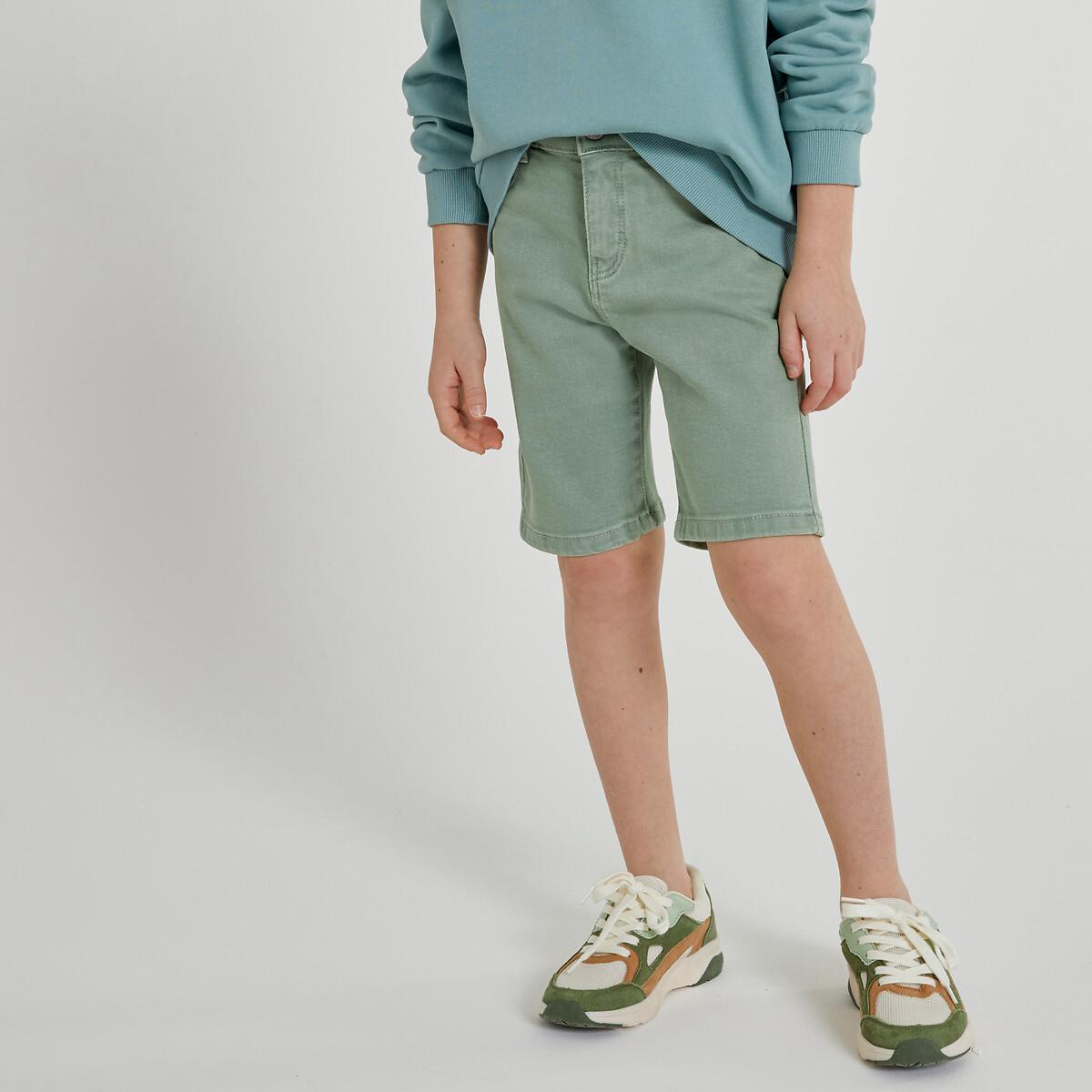 Jeans-bermudas Jungen Grün 3A von La Redoute Collections