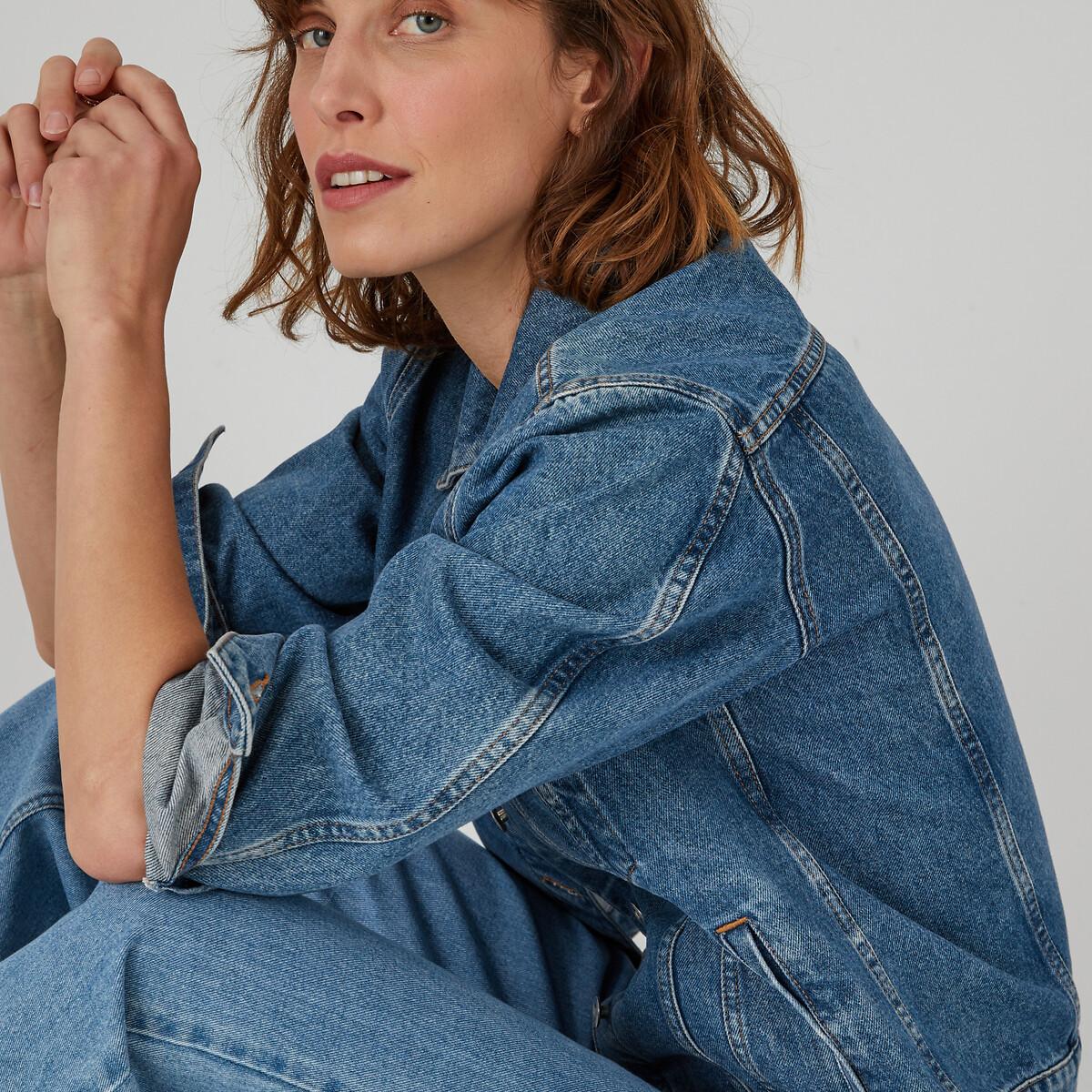 Signature Jeansjacke Damen Blau 32 von La Redoute Collections