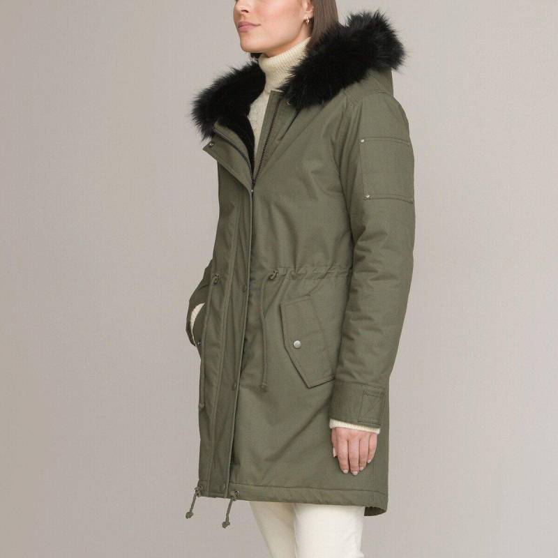 Kapuzenparka Für Den Winter Damen Grün 40 von La Redoute Collections