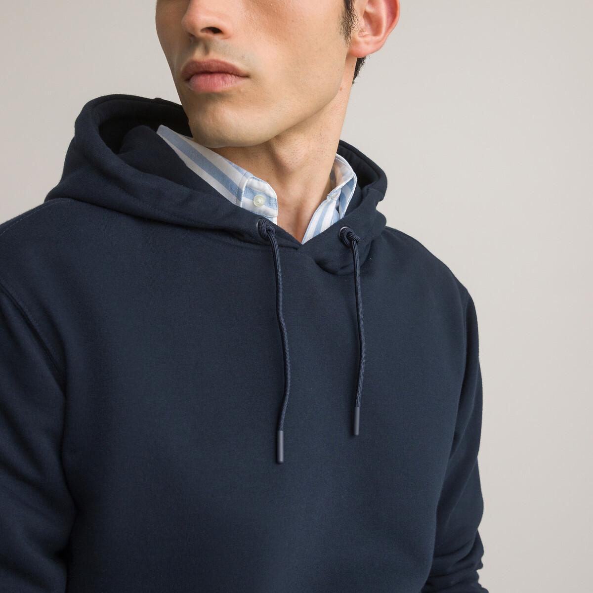 Kapuzensweatshirt Herren Blau L von La Redoute Collections