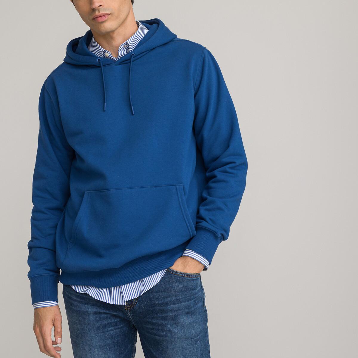 Kapuzensweatshirt Herren Blau L von La Redoute Collections