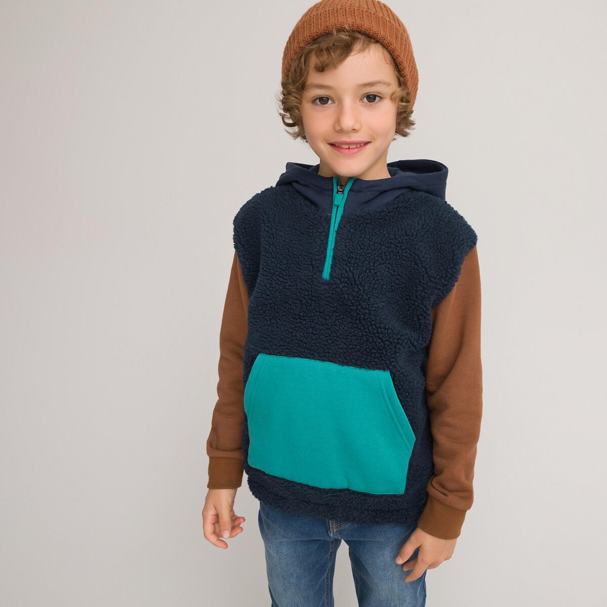 Sweatshirt Mit Kapuze Jungen Blau 12A von La Redoute Collections