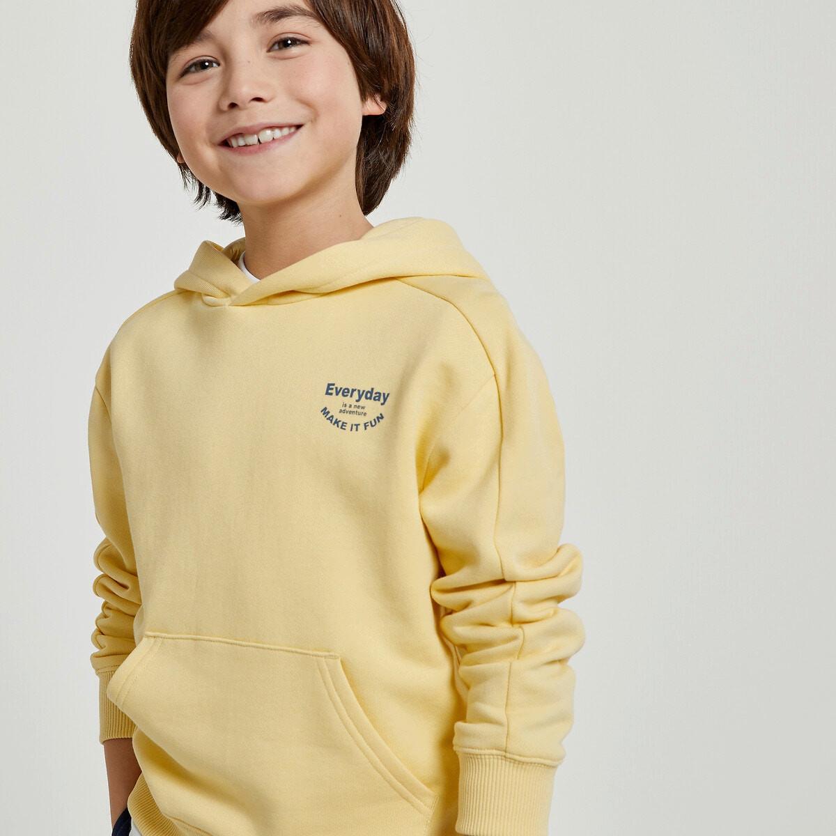 Kapuzensweatshirt Jungen Gelb 5-6A von La Redoute Collections