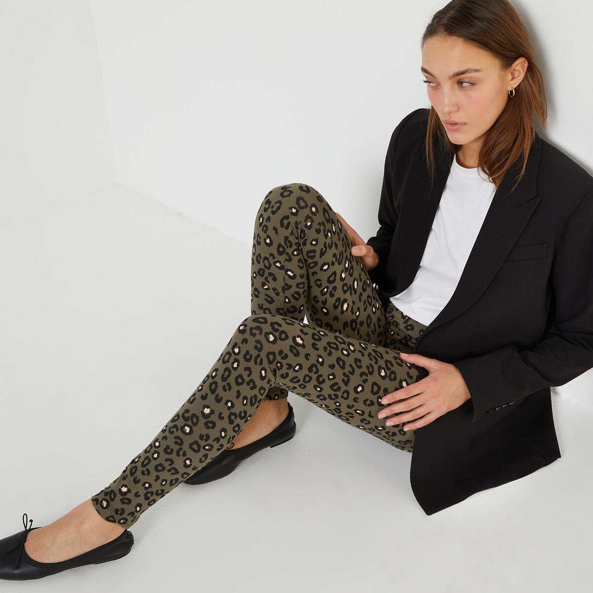 Leggings Mit Animalprint Damen  L von La Redoute Collections