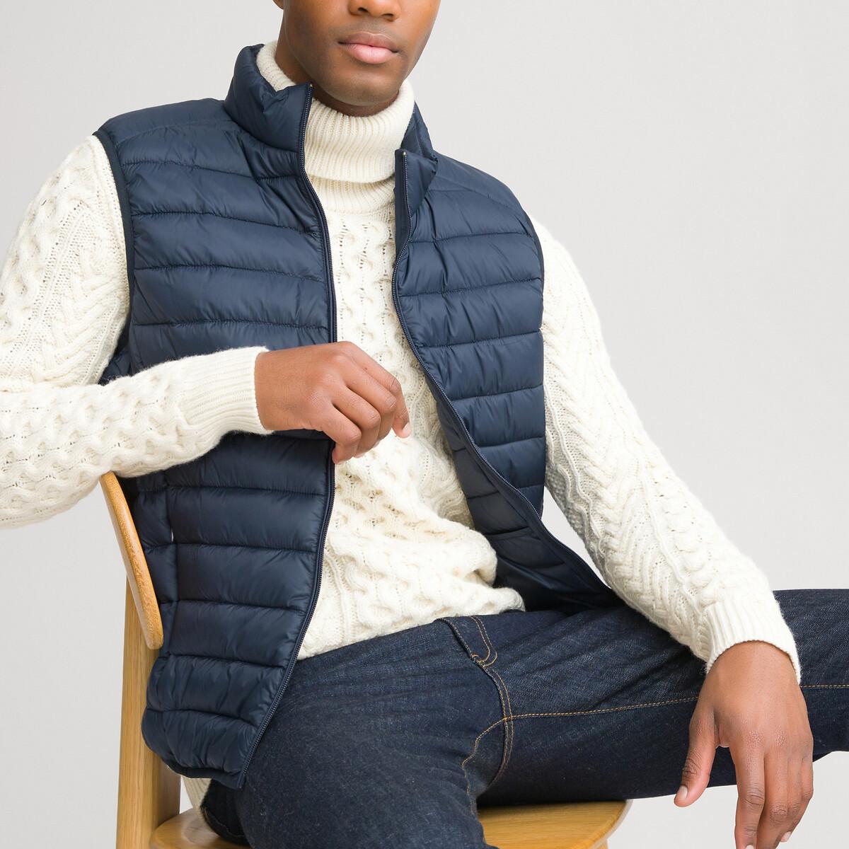 Leichtes Steppgilet Herren Blau M von La Redoute Collections