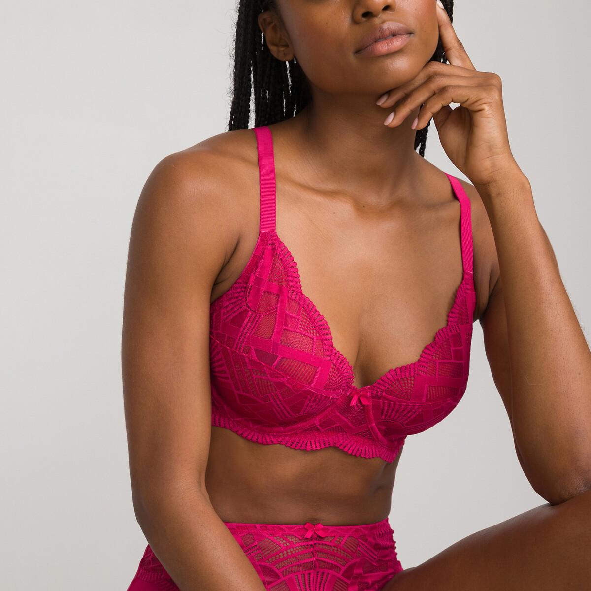 Minimizer-bh Rosalba Aus Spitze Damen Rosa C/75 von La Redoute Collections