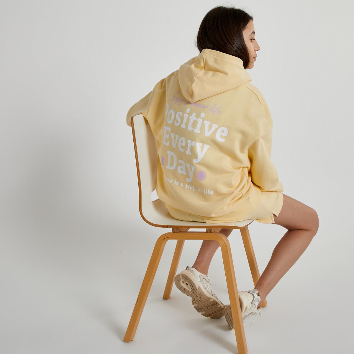 Oversize-kapuzensweatshirt Mädchen Gelb M von La Redoute Collections