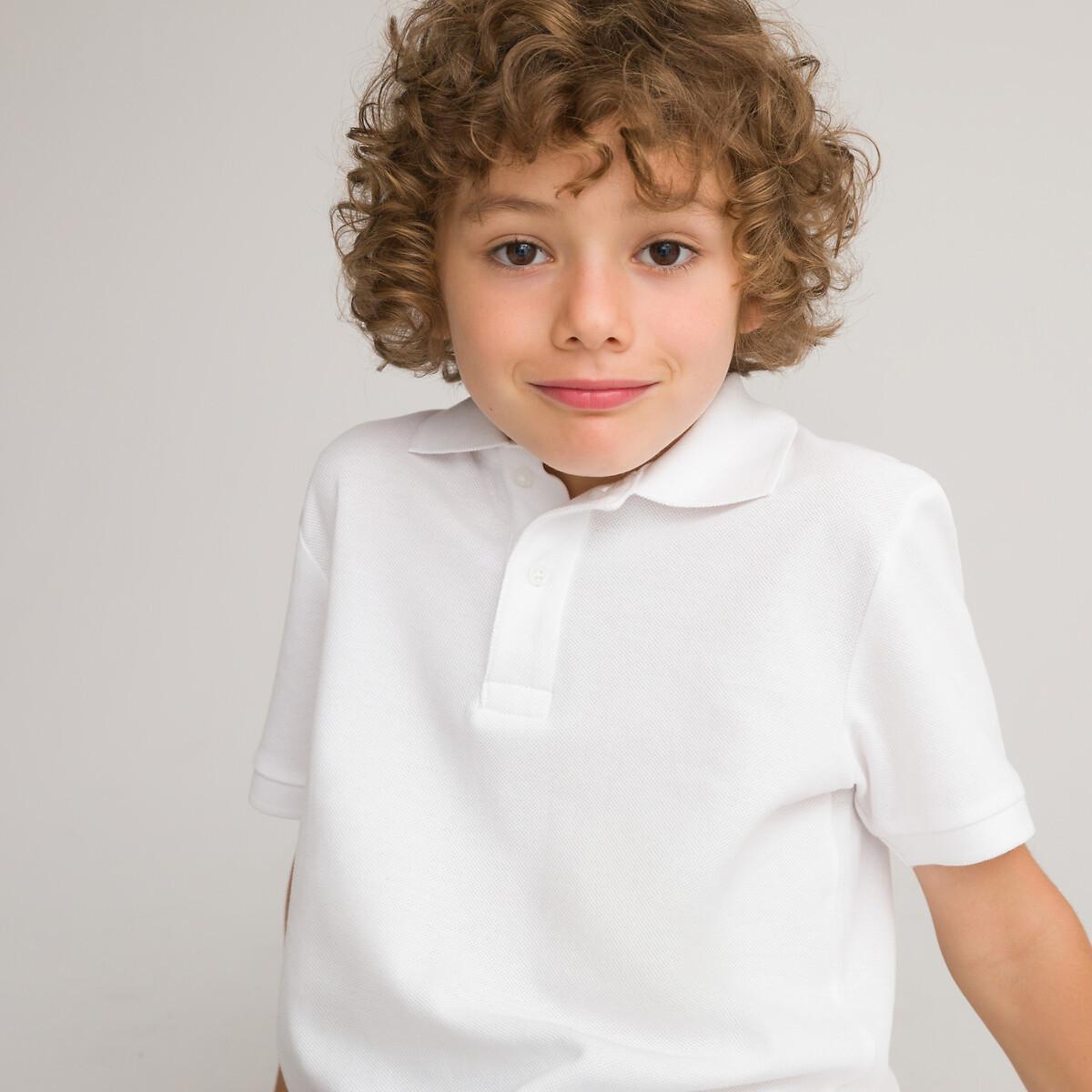 Poloshirt Mit Kurzen Ärmeln Jungen Weiss 3A von La Redoute Collections