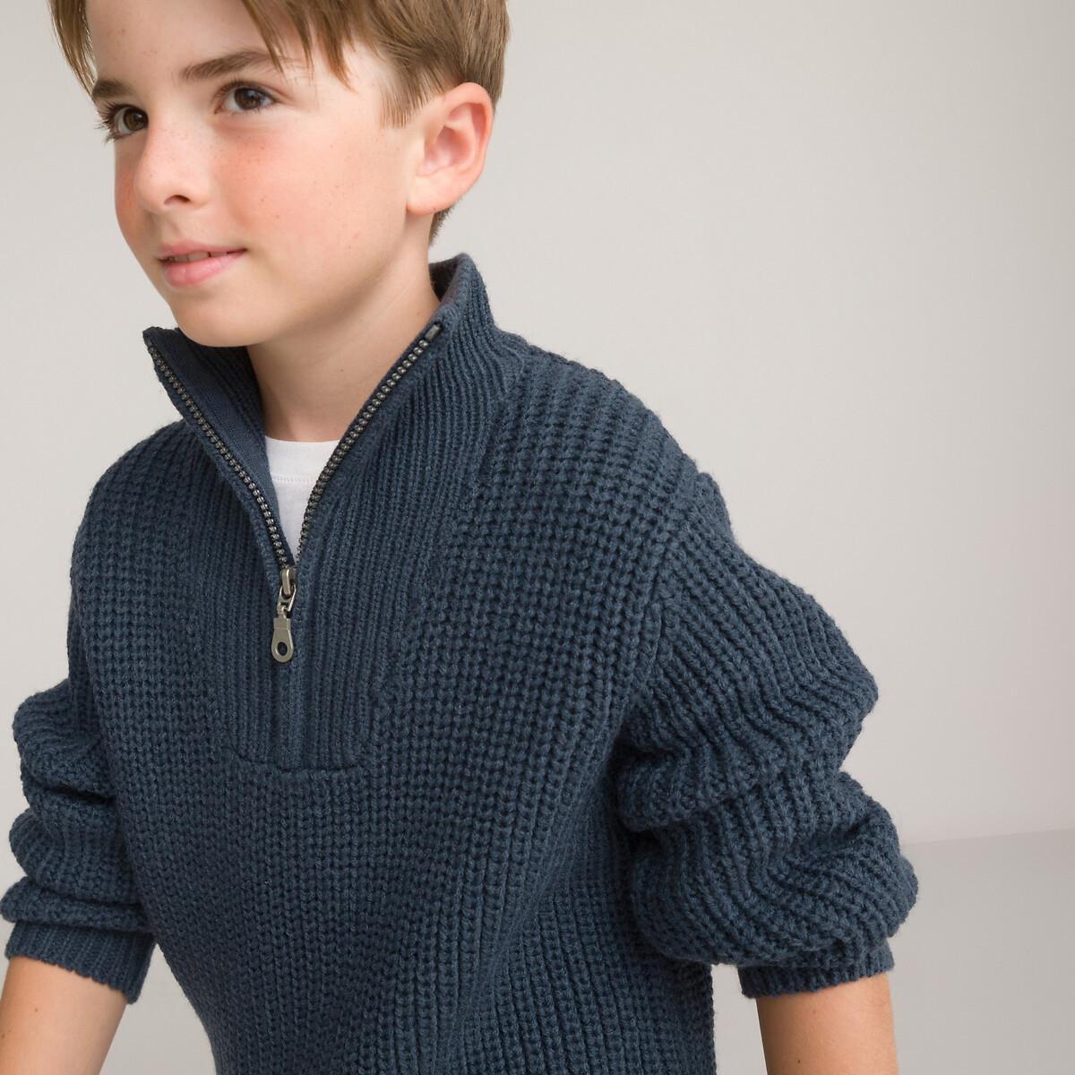 Pullover Jungen Blau 126 von La Redoute Collections