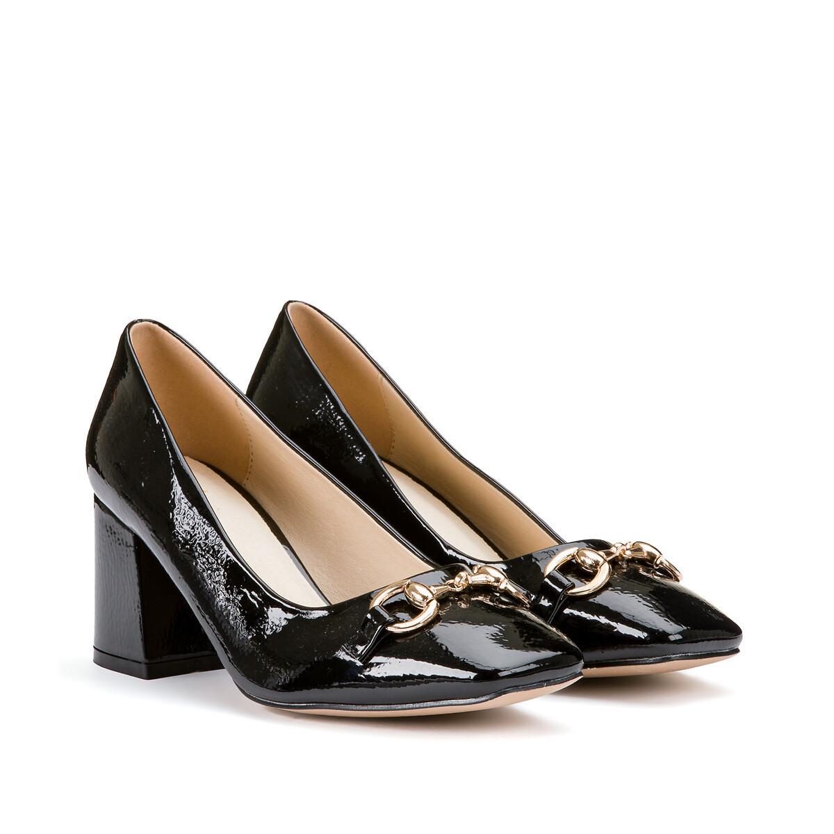 Pumps Mit Morsetti Damen Schwarz 41 von La Redoute Collections