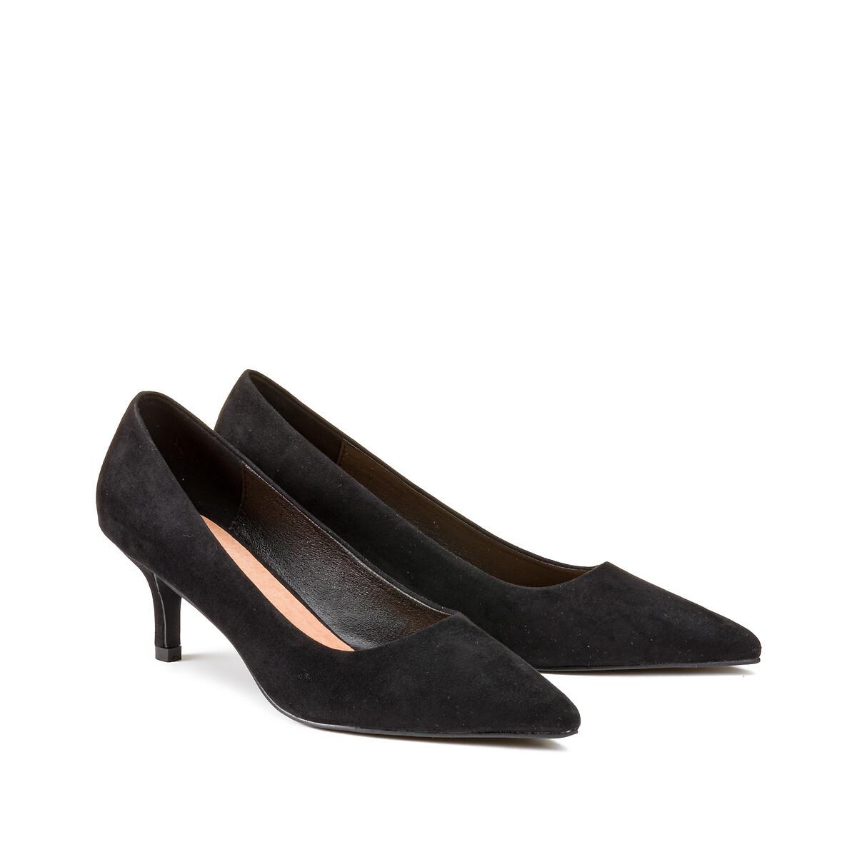 Pumps Mit Pfennigabsatz Damen Schwarz 39 von La Redoute Collections