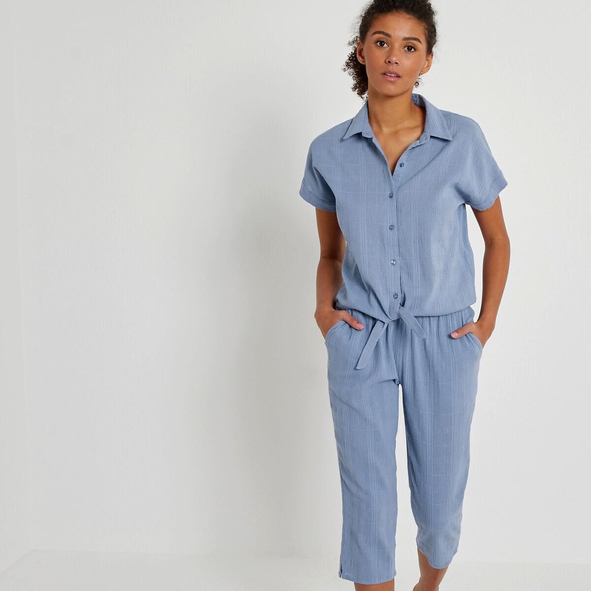 Pyjama Damen Blau 36 von La Redoute Collections