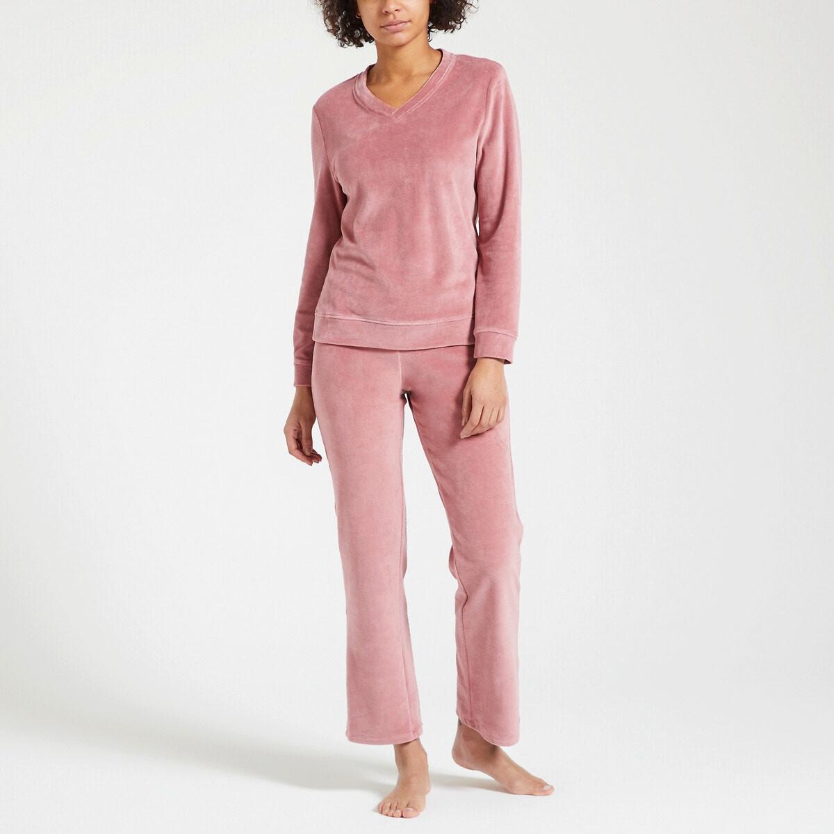 Pyjama Damen Rosa W48 von La Redoute Collections