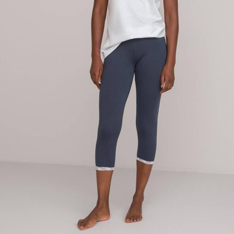 Pyjama-leggings Damen Blau 38 von La Redoute Collections