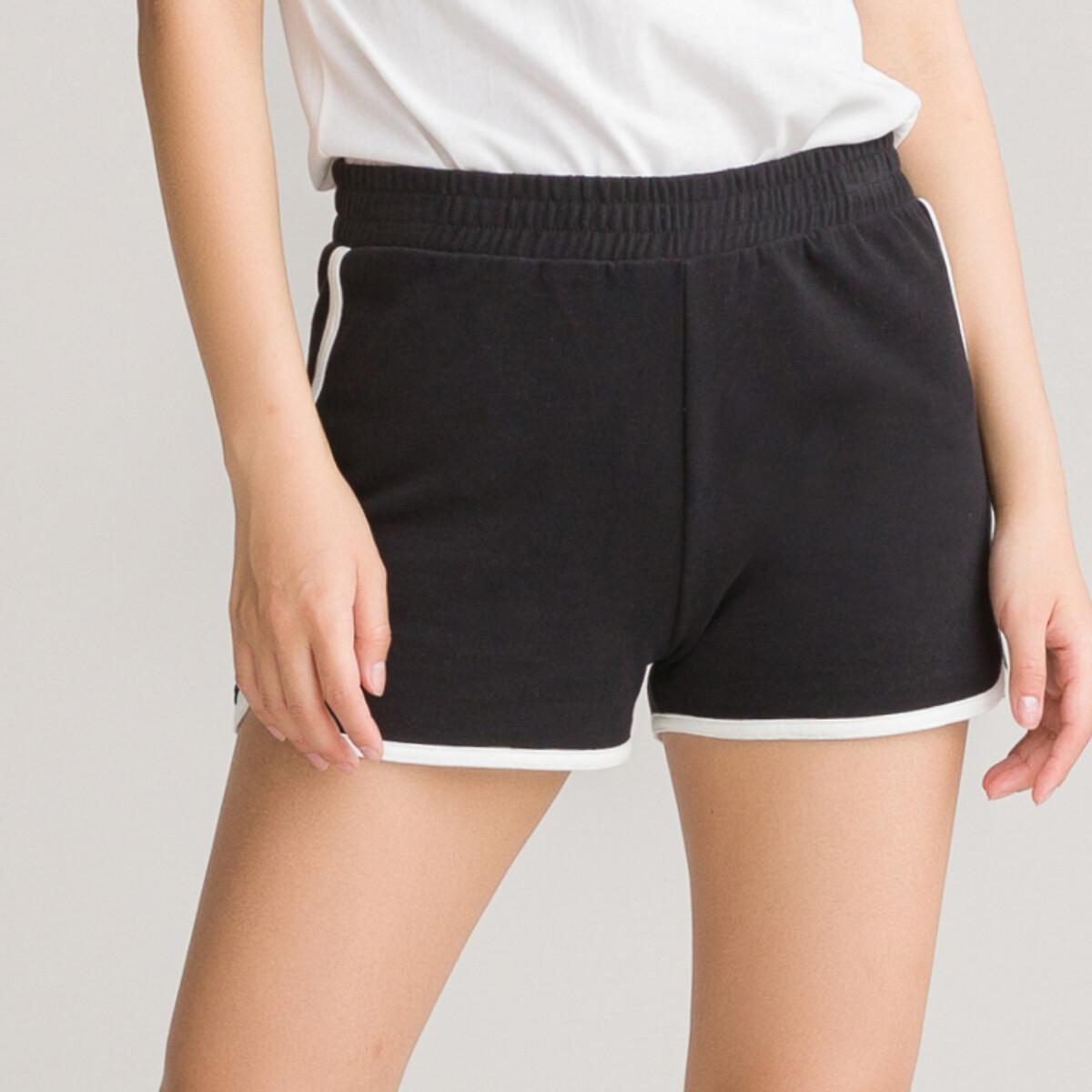 Shorts Aus Sweatware Mädchen Schwarz 12A von La Redoute Collections