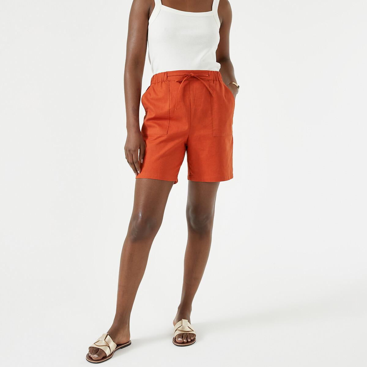 Shorts Damen Orange 36 von La Redoute Collections