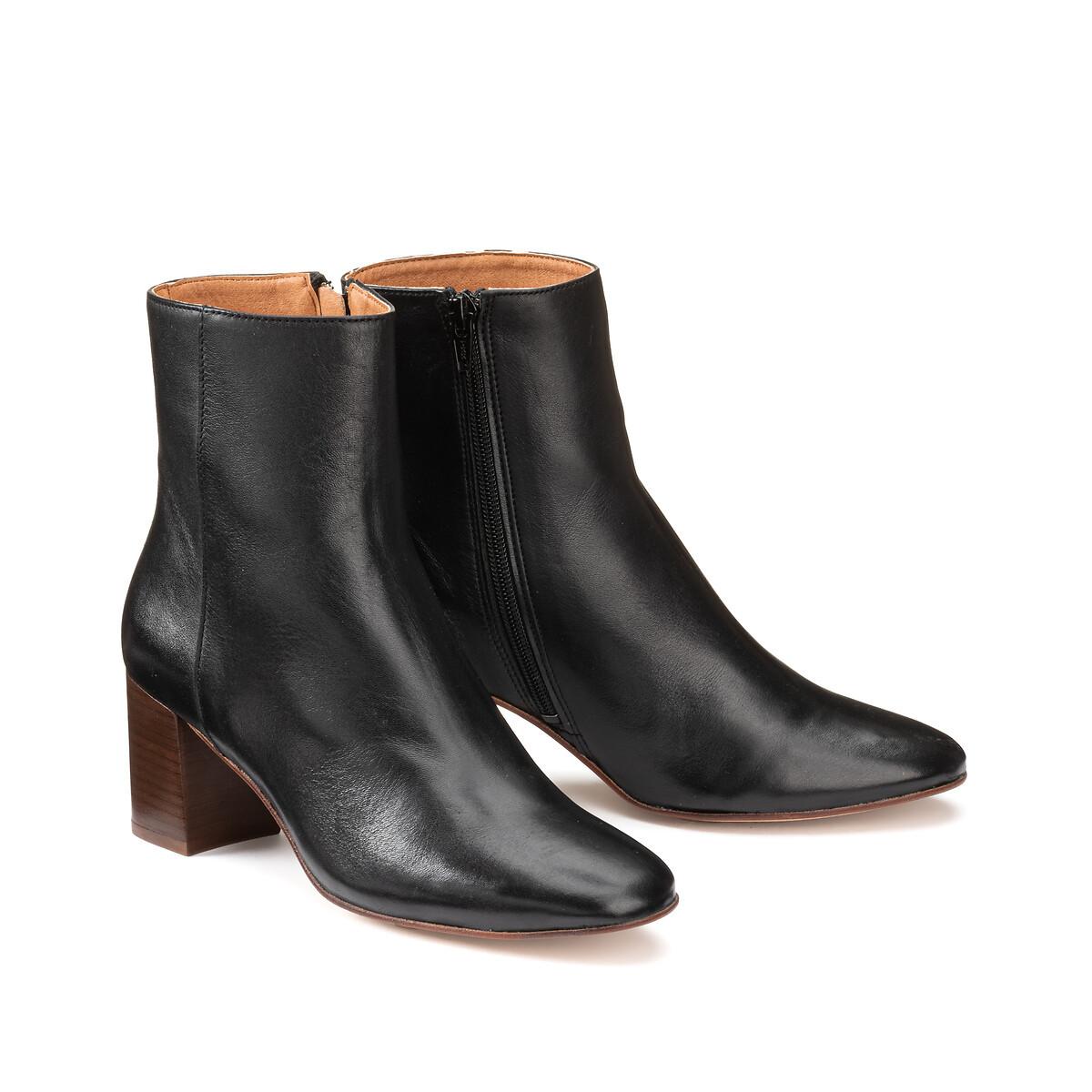 Signature Boots Im Stil Der 70er-jahre Damen Schwarz 41 von La Redoute Collections