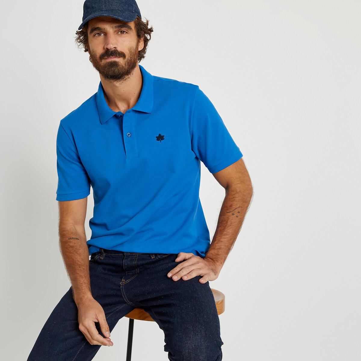 Signature Poloshirt Mit Kurzen Ärmeln Herren Blau XXL von La Redoute Collections