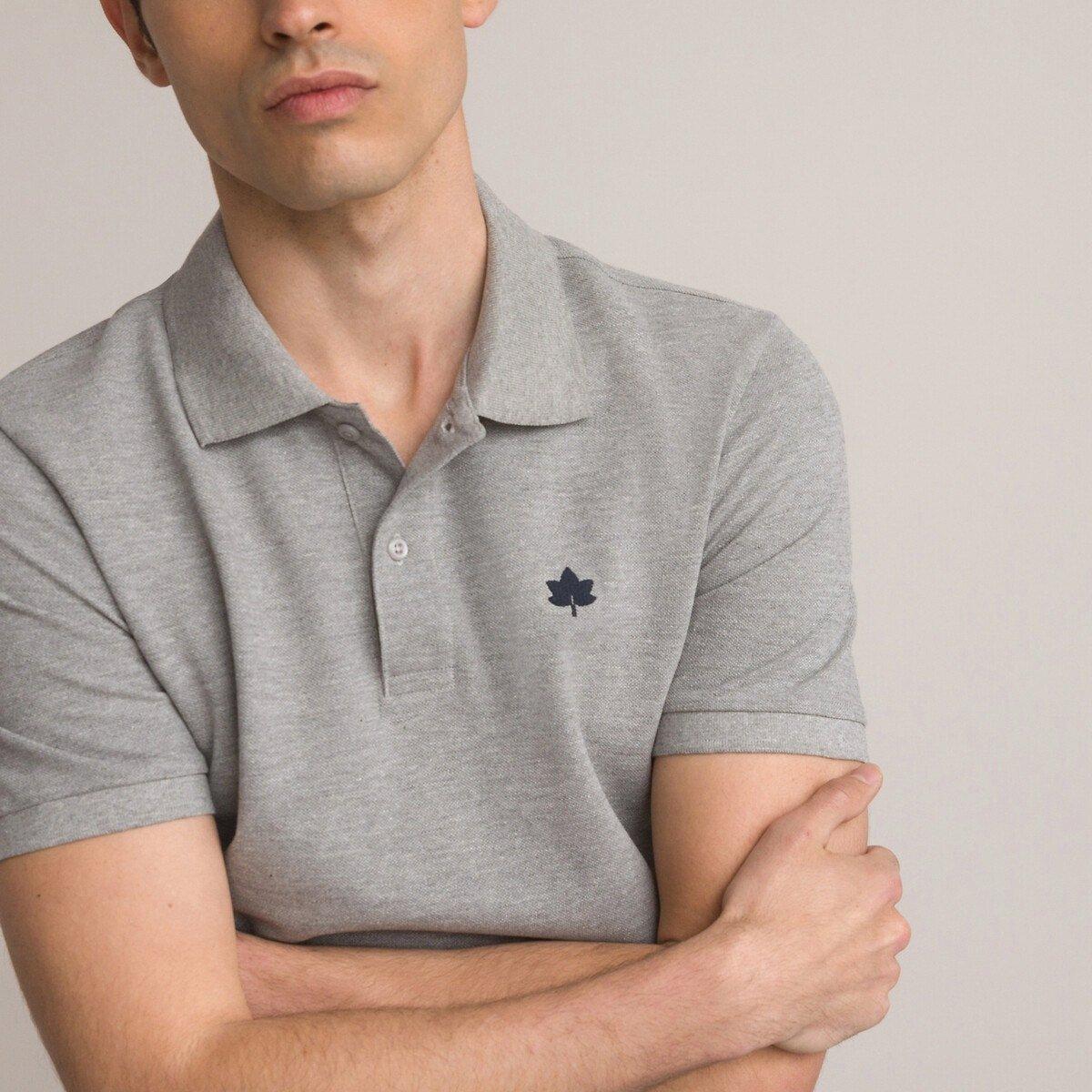 Signature Poloshirt Mit Kurzen Ärmeln Herren Grau 3XL von La Redoute Collections