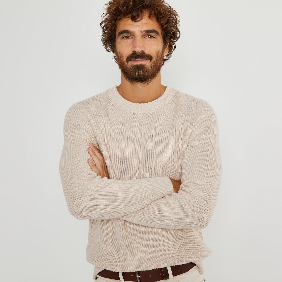 Signature Pullover Herren Beige L von La Redoute Collections